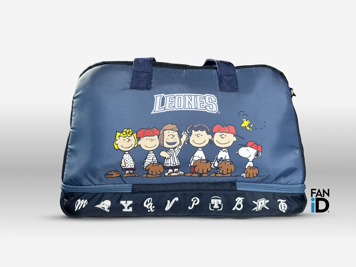 Maleta Deportiva Leones De Yucatán x Peanuts