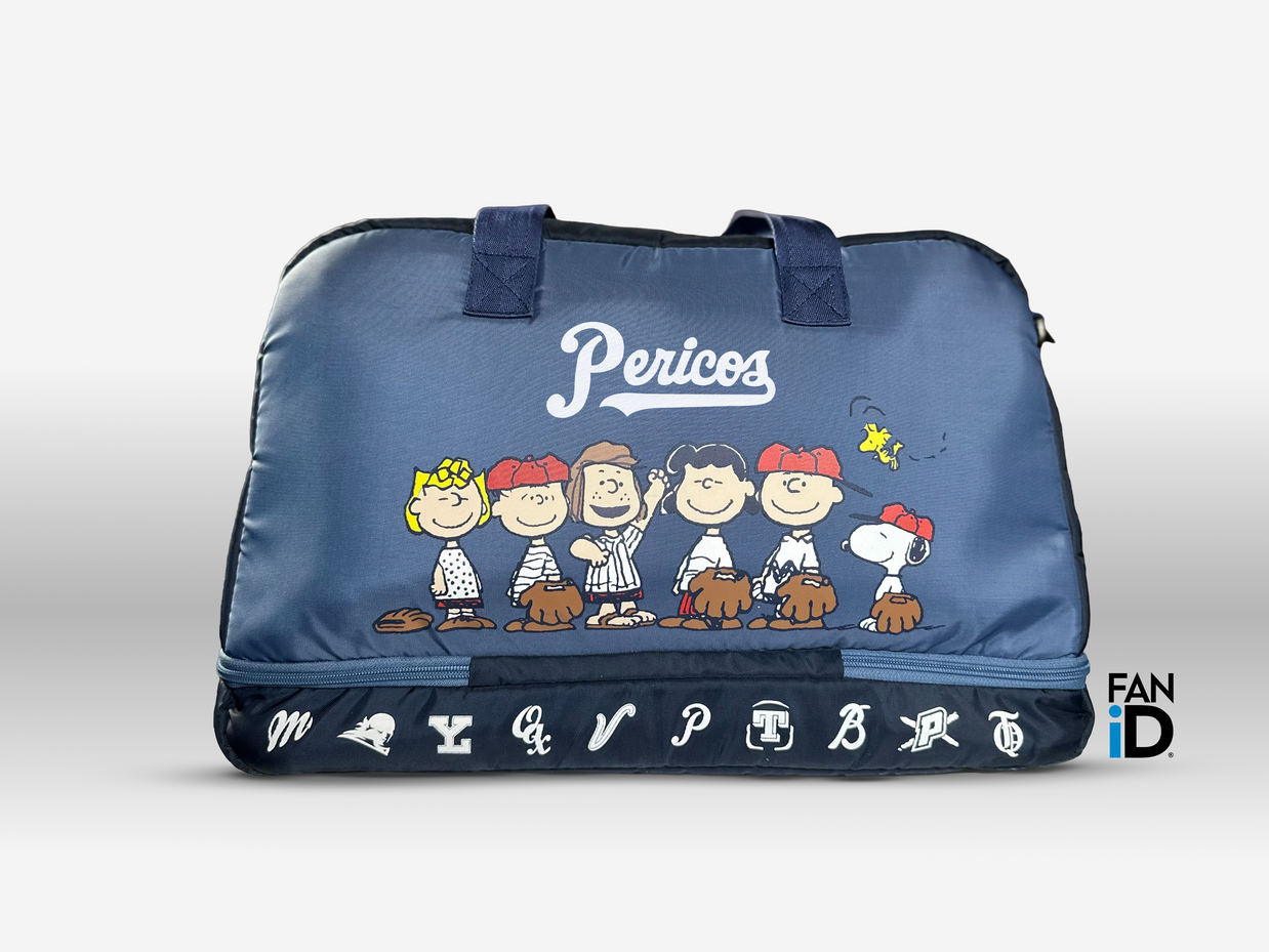 Maleta Deportiva Pericos De Puebla x Peanuts