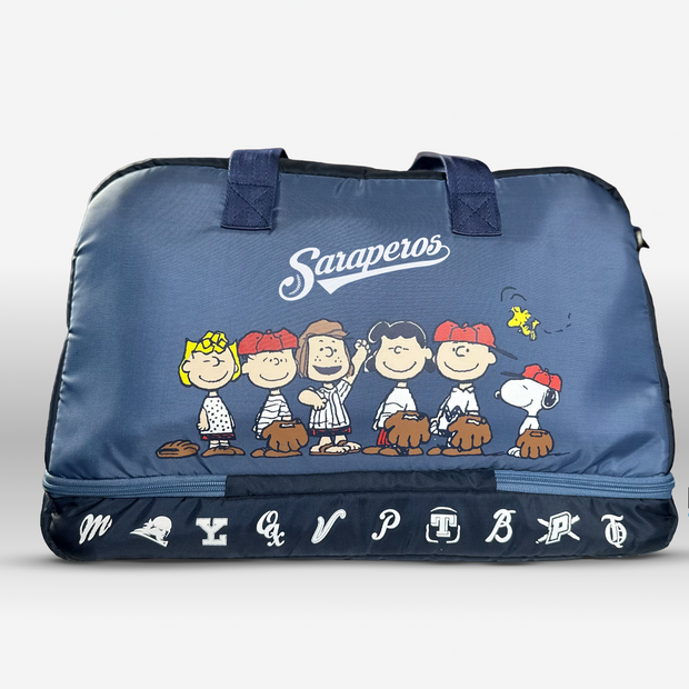 Maleta Deportiva Saraperos De Saltillo x Peanuts
