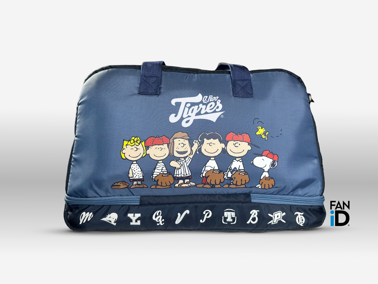 Maleta Deportiva Tigres De Quintana Roo x Peanuts