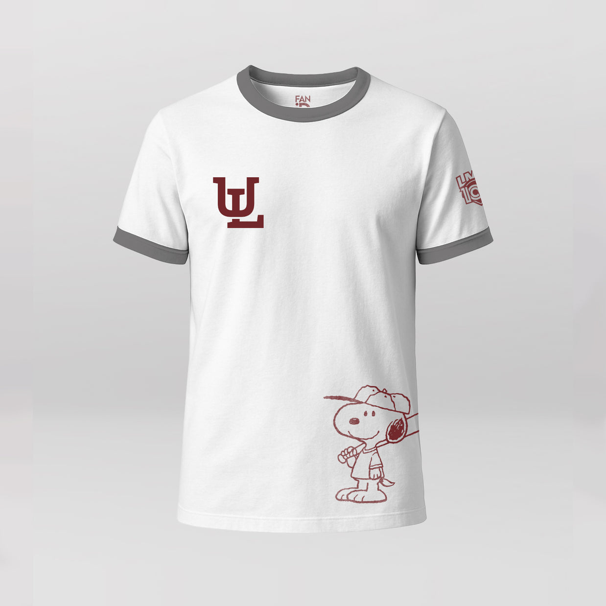 Playera Oficial Básica Algodoneros De Unión Laguna x Peanuts