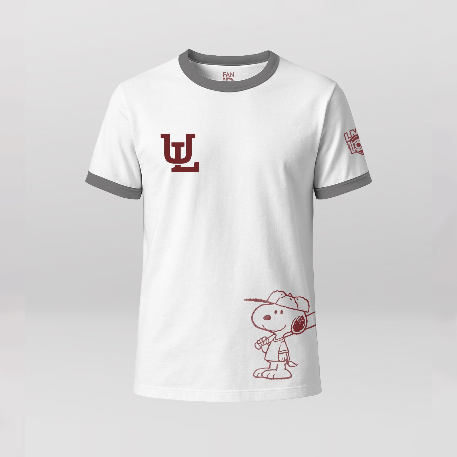 Playera Oficial Básica Algodoneros De Unión Laguna x Peanuts
