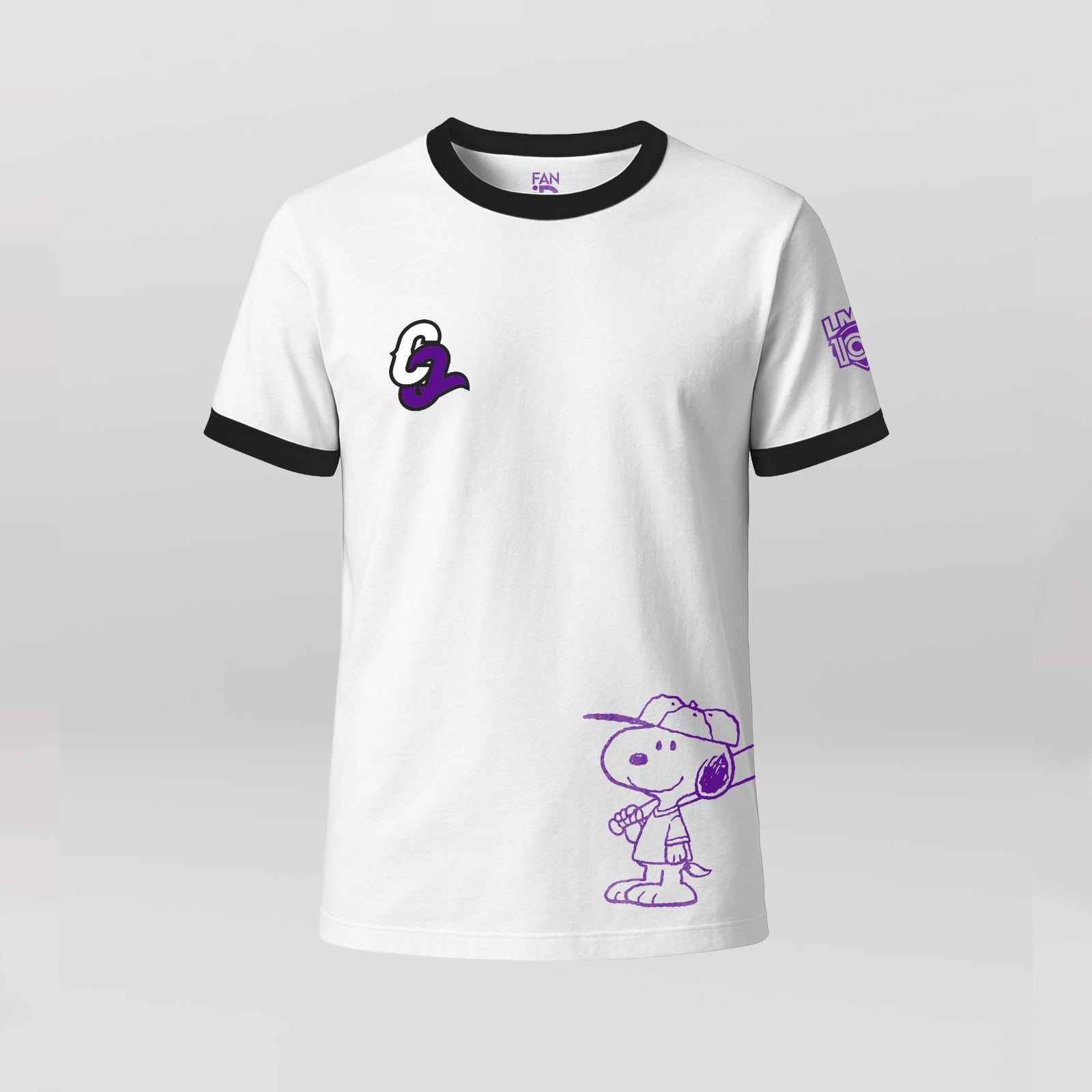 Playera Oficial Básica Conspiradores De Querétaro x Peanuts