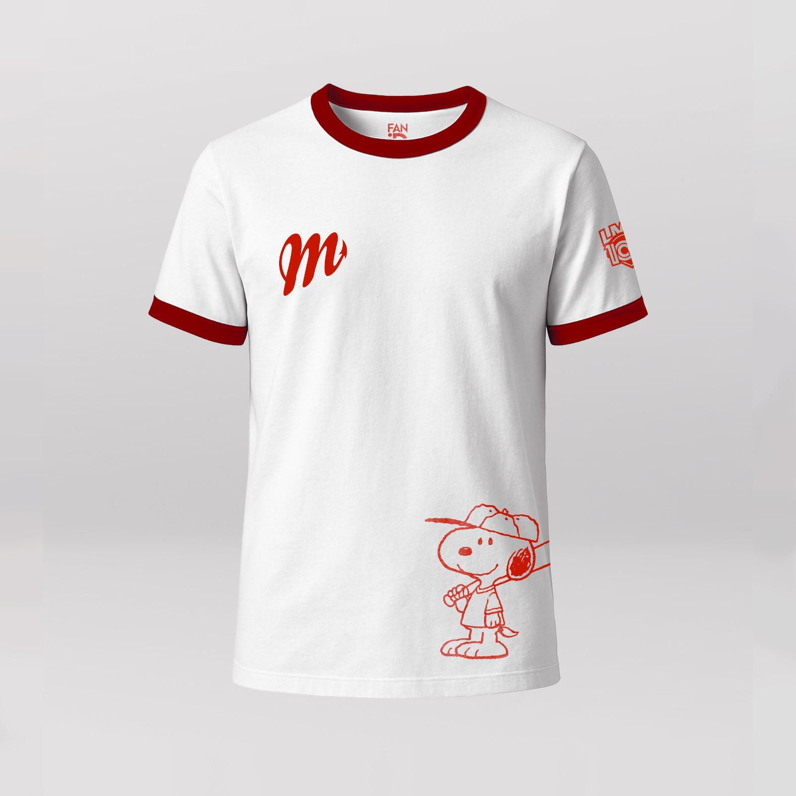 Playera Oficial Básica Diablos Rojos Del Mexico