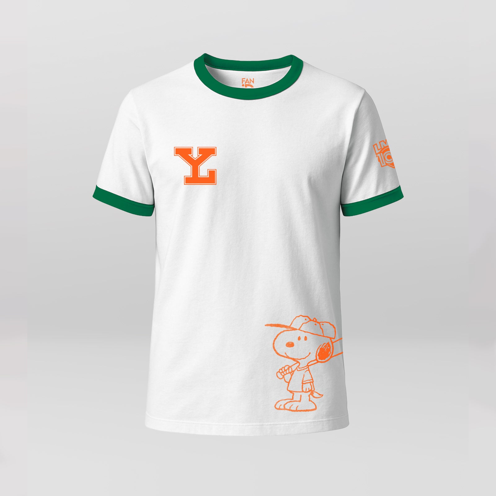 Playera Oficial Básica Leones De Yucatán x Peanuts