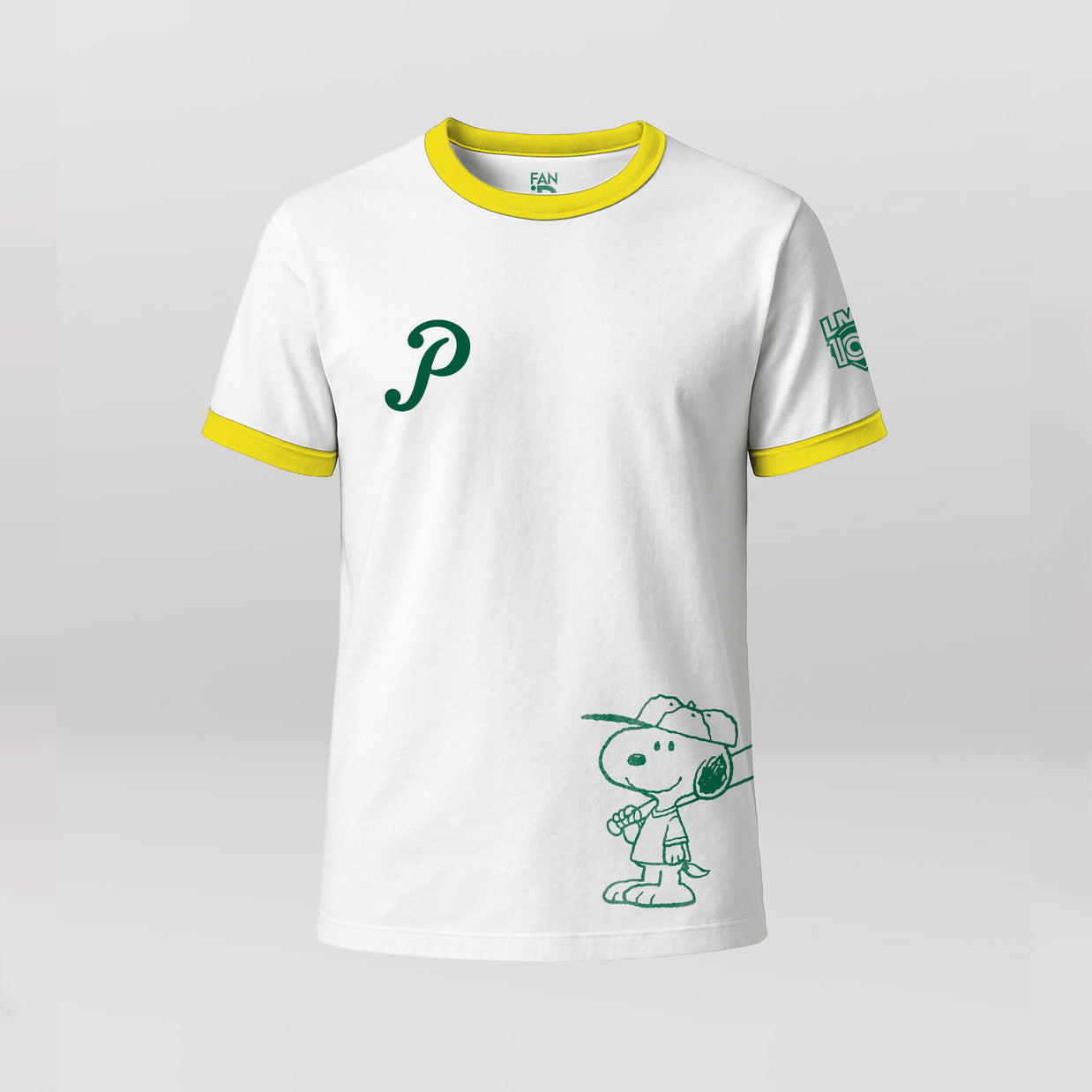 Playera Oficial Básica Pericos De Puebla x Peanuts