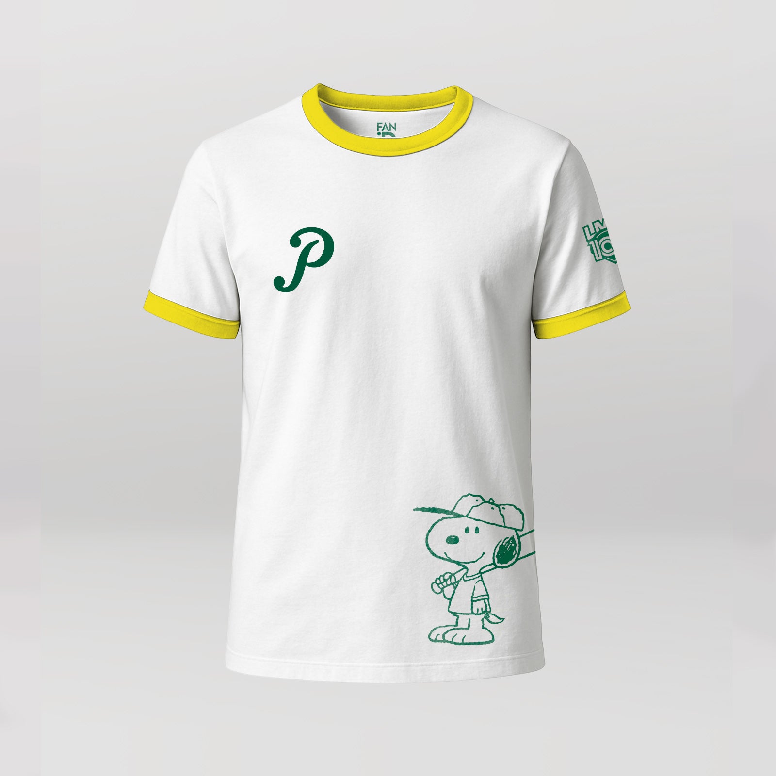 Playera Oficial Básica Pericos De Puebla x Peanuts