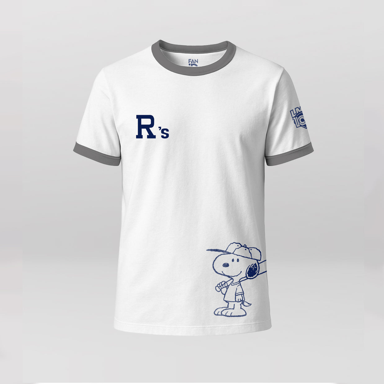 Playera Oficial Básica Rieleros De Aguascalientes x Peanuts