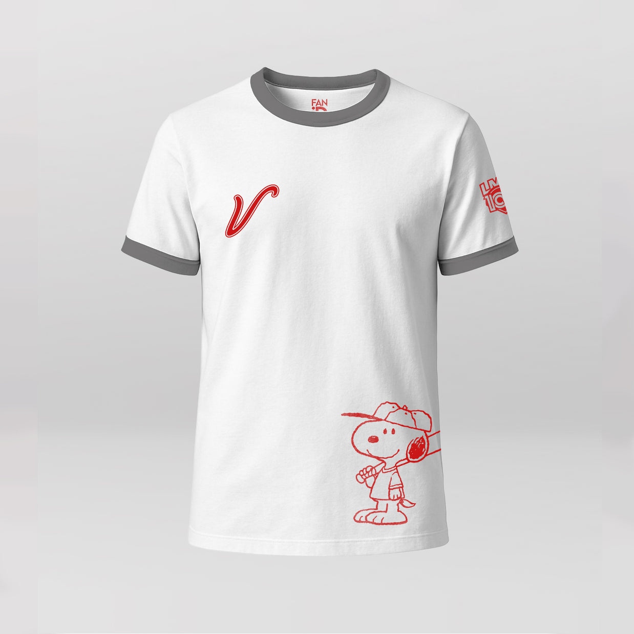 Playera Oficial Básica El Águila De Veracruz x Peanuts