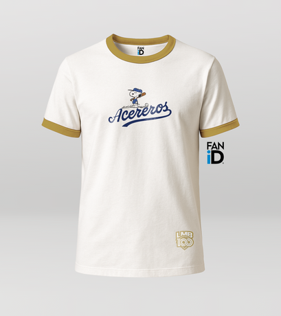 Playera Oficial Acereros De Monclova x Peanuts