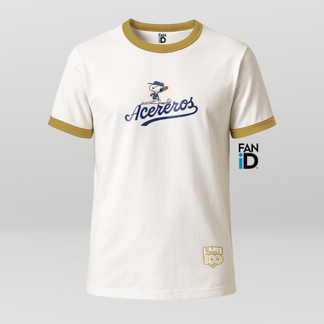Playera Oficial Acereros De Monclova x Peanuts