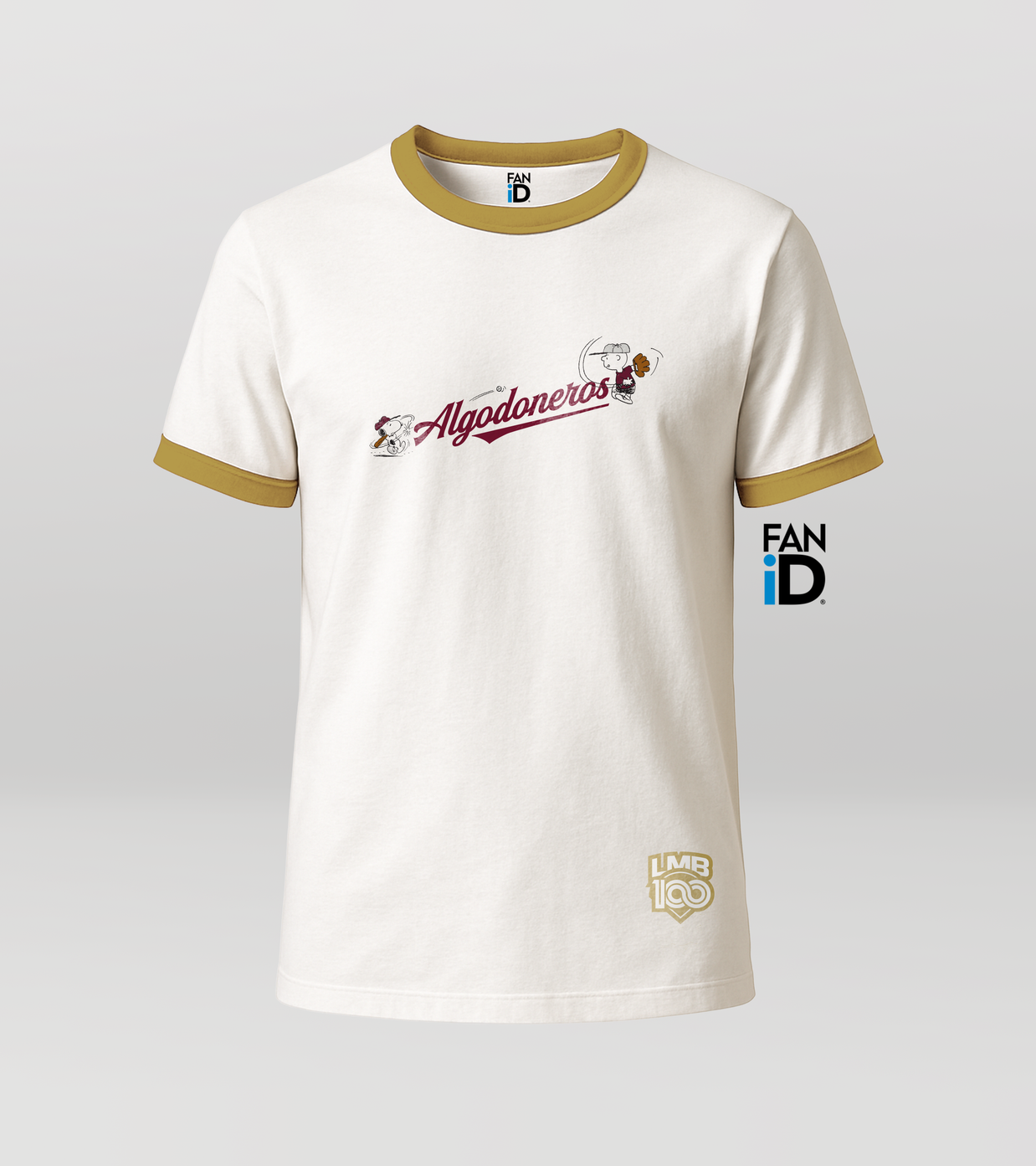 Playera Oficial Algodoneros De Unión Laguna x Peanuts