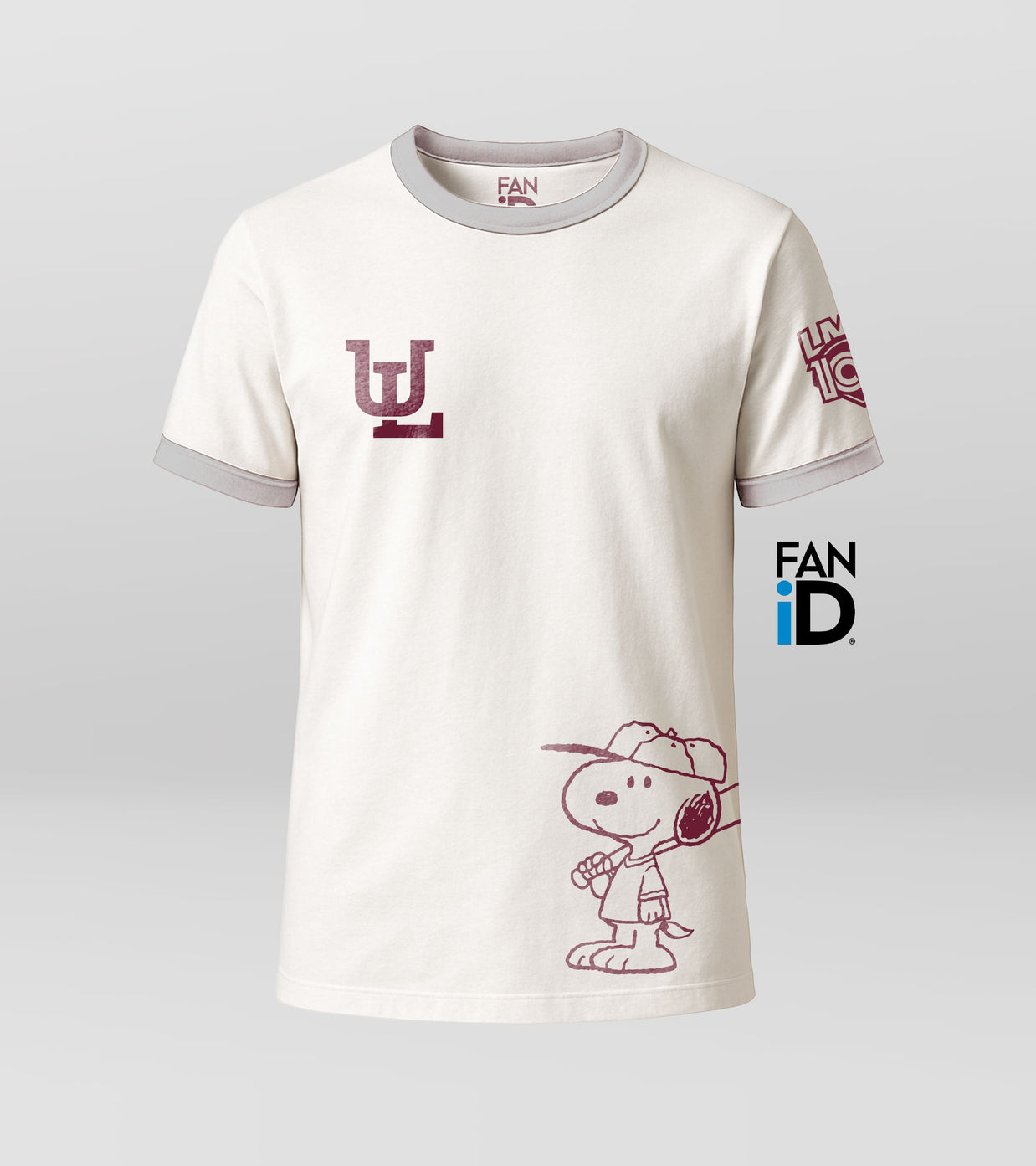 Playera Oficial Básica Algodoneros De Unión Laguna x Peanuts
