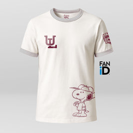 Playera Oficial Básica Algodoneros De Unión Laguna x Peanuts