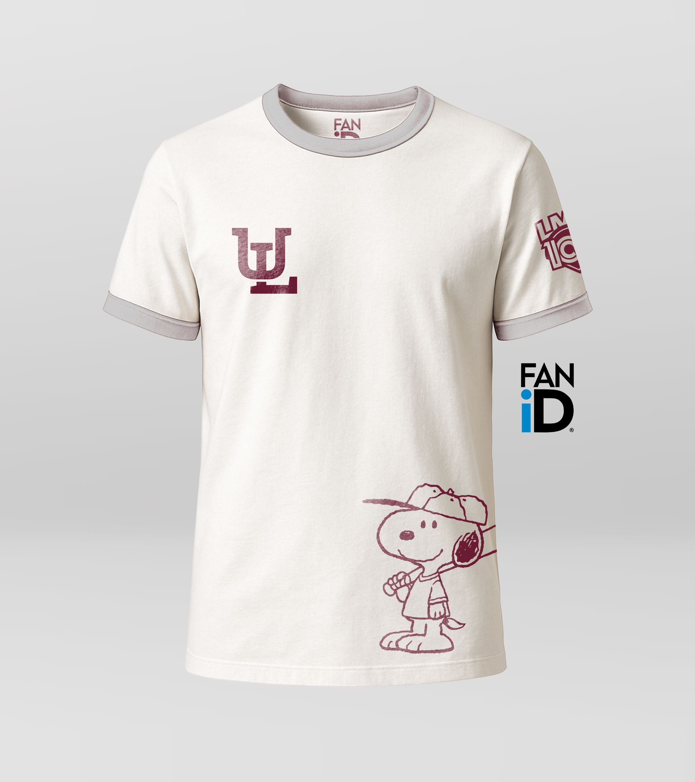 Playera Oficial Básica Algodoneros De Unión Laguna x Peanuts