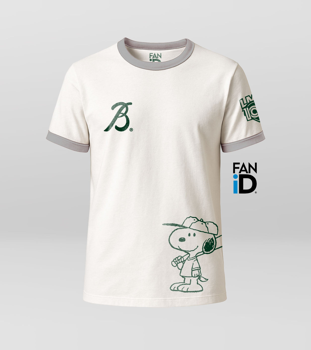Playera Oficial Básica Bravos De León x Peanuts