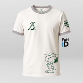 Playera Oficial Básica Bravos De León x Peanuts