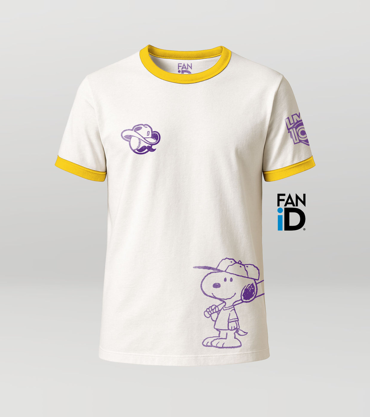 Playera Oficial Básica Dorados De Chihuahua x Peanuts