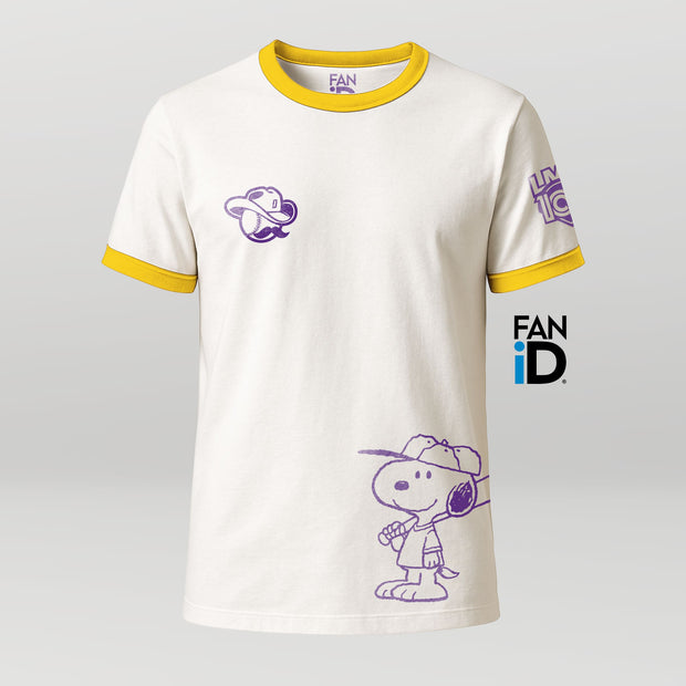 Playera Oficial Básica Dorados De Chihuahua x Peanuts