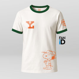 Playera Oficial Básica Leones De Yucatán x Peanuts