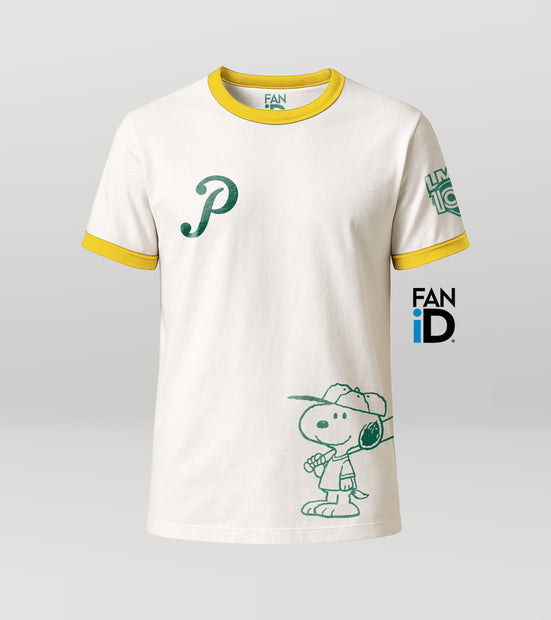 Playera Oficial Básica Pericos De Puebla x Peanuts