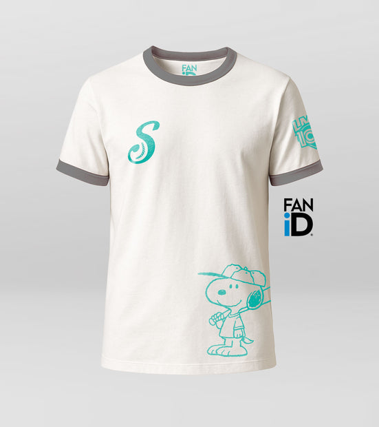 Playera Oficial Básica Saraperos De Saltillo x Peanuts