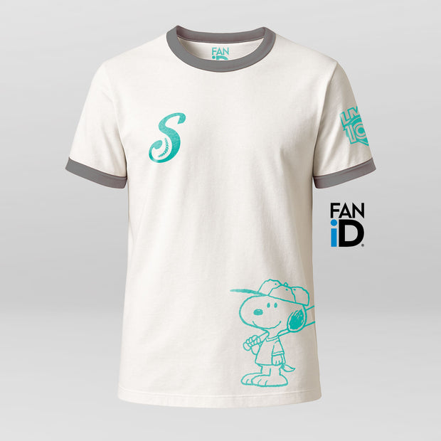 Playera Oficial Básica Saraperos De Saltillo x Peanuts