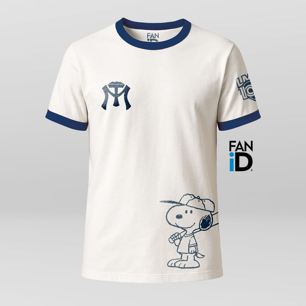 Playera Oficial Básica Sultanes De Monterrey x Peanuts