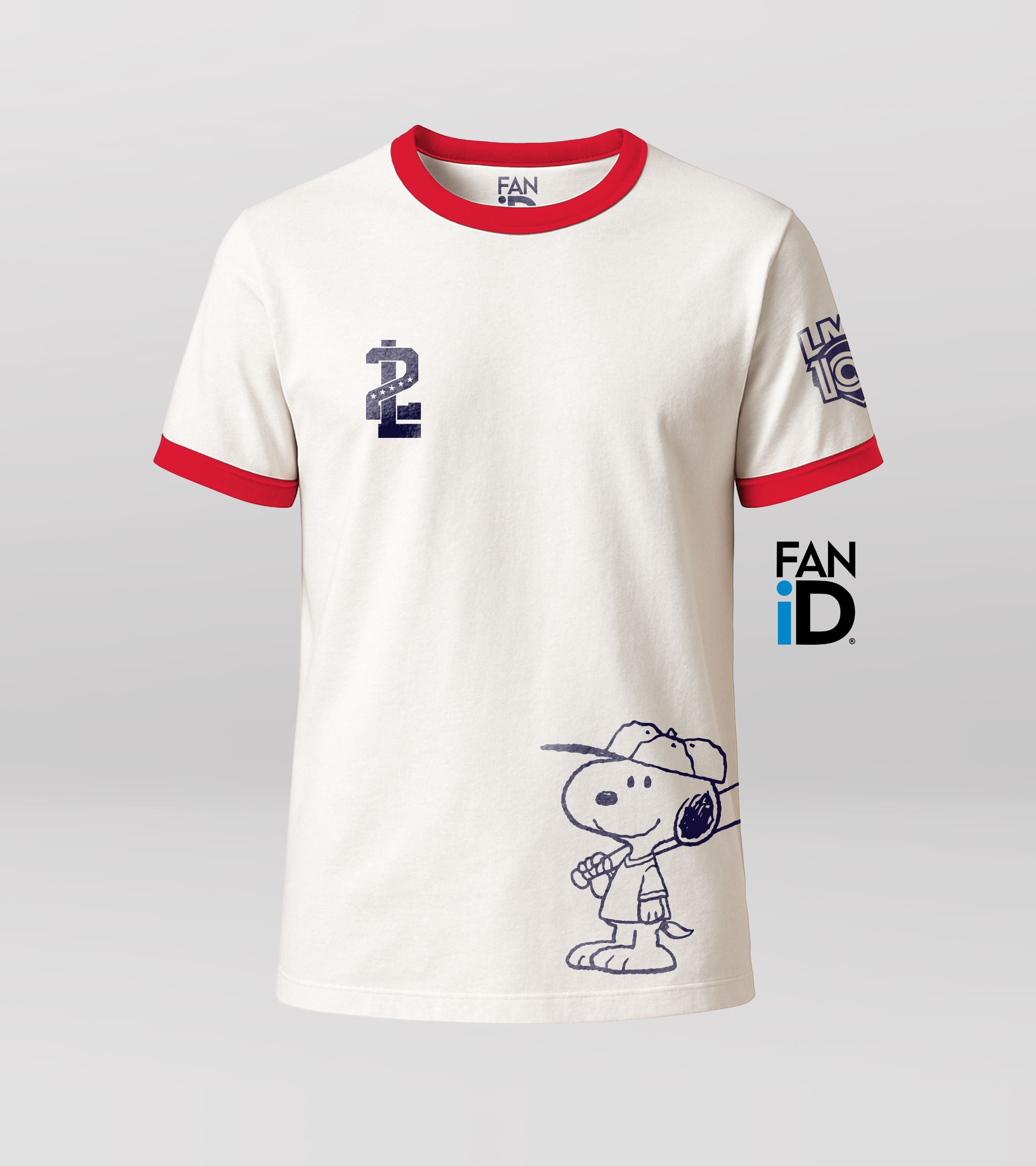 Playera Oficial Básica Tecos De Los Dos Laredos x Peanuts