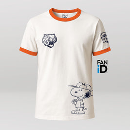 Playera Oficial Básica Tigres De Quintana Roo x Peanuts
