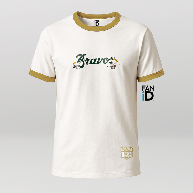 Playera Oficial Bravos De León x Peanuts