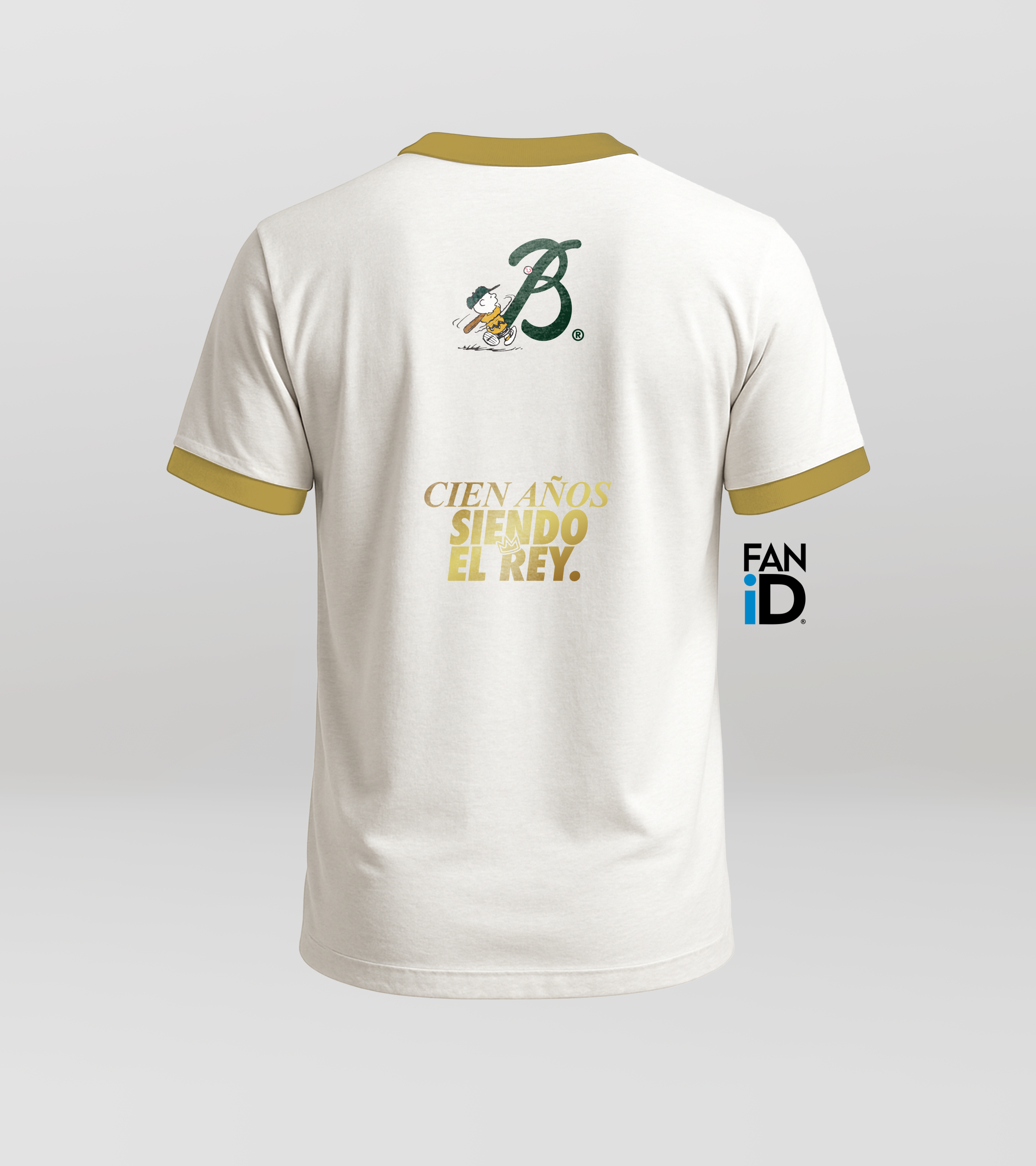Playera Oficial Bravos De León x Peanuts
