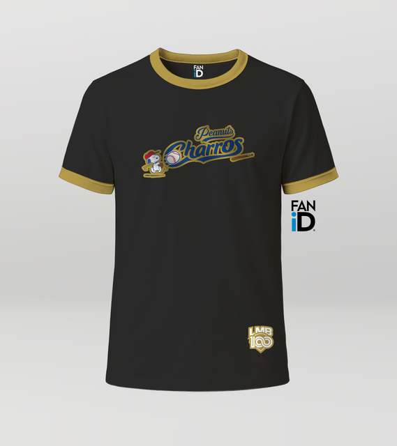 Playera Oficial Charros De Jalisco x Peanuts