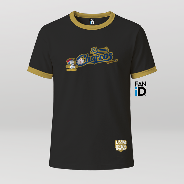 Playera Oficial Charros De Jalisco x Peanuts