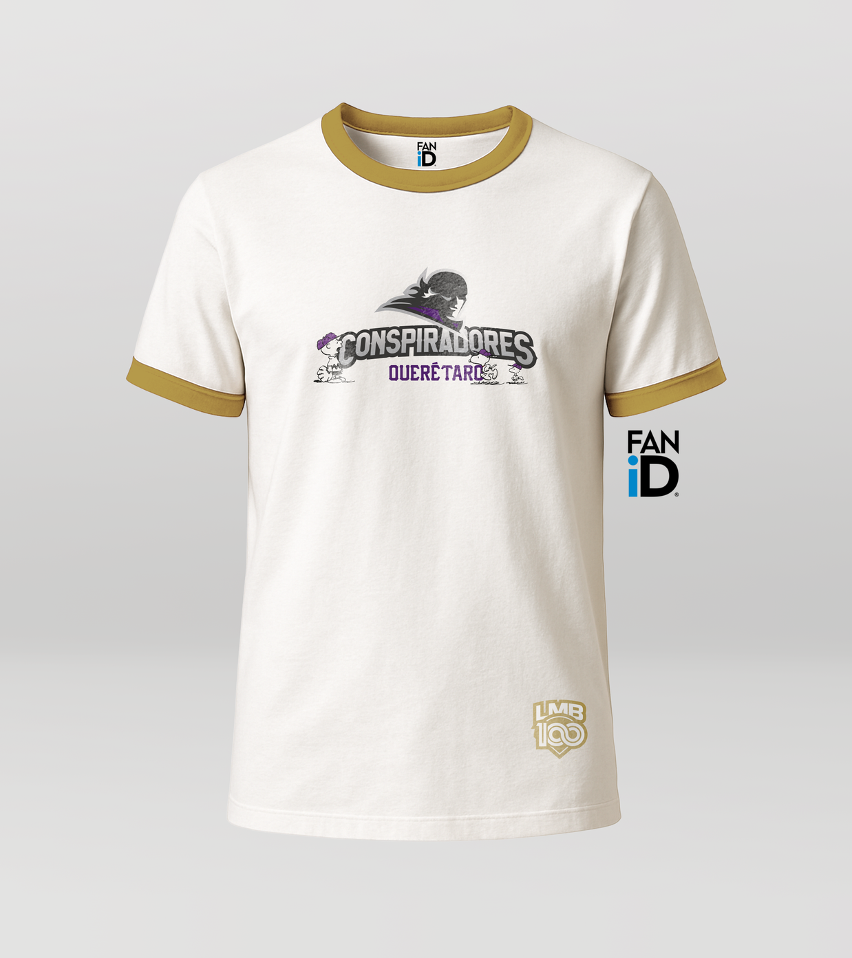 Playera Oficial Conspiradores De Querétaro x Peanuts