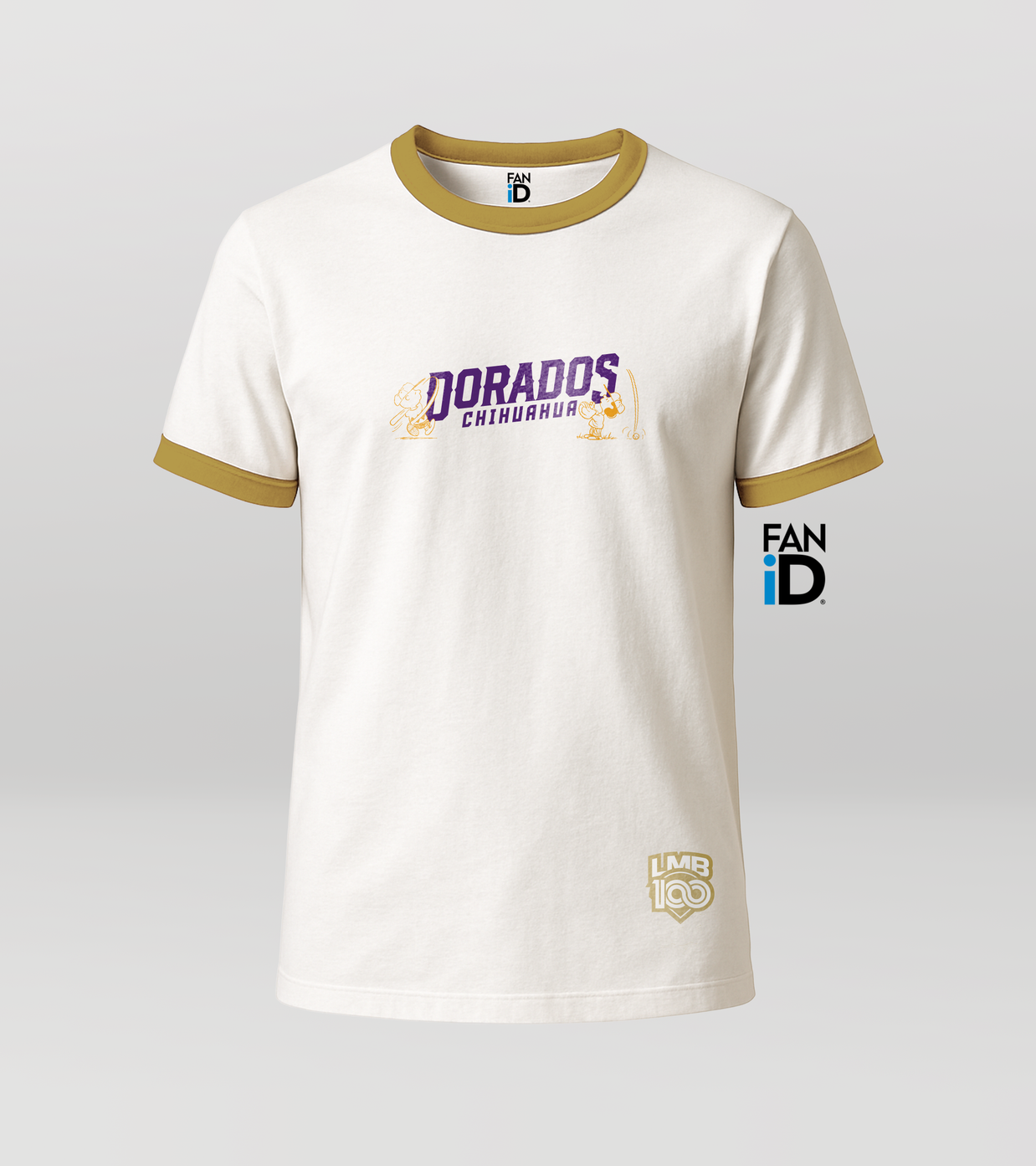 Playera Oficial Dorados De Chihuahua x Peanuts