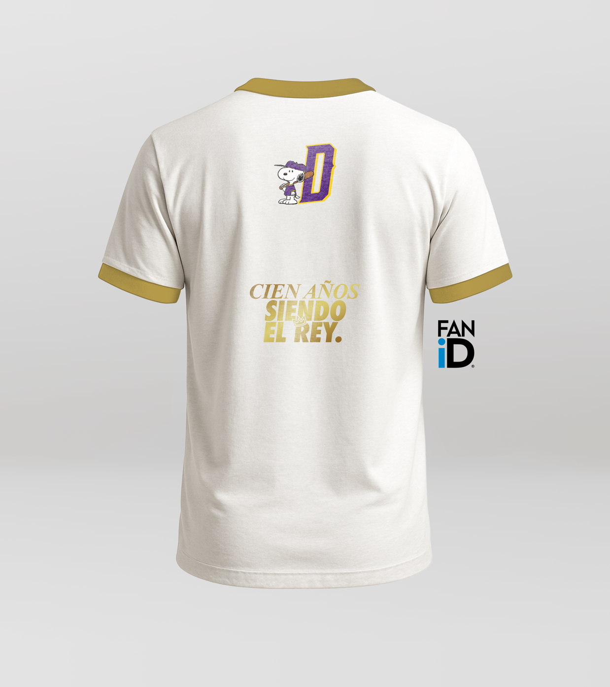 Playera Oficial Dorados De Chihuahua x Peanuts