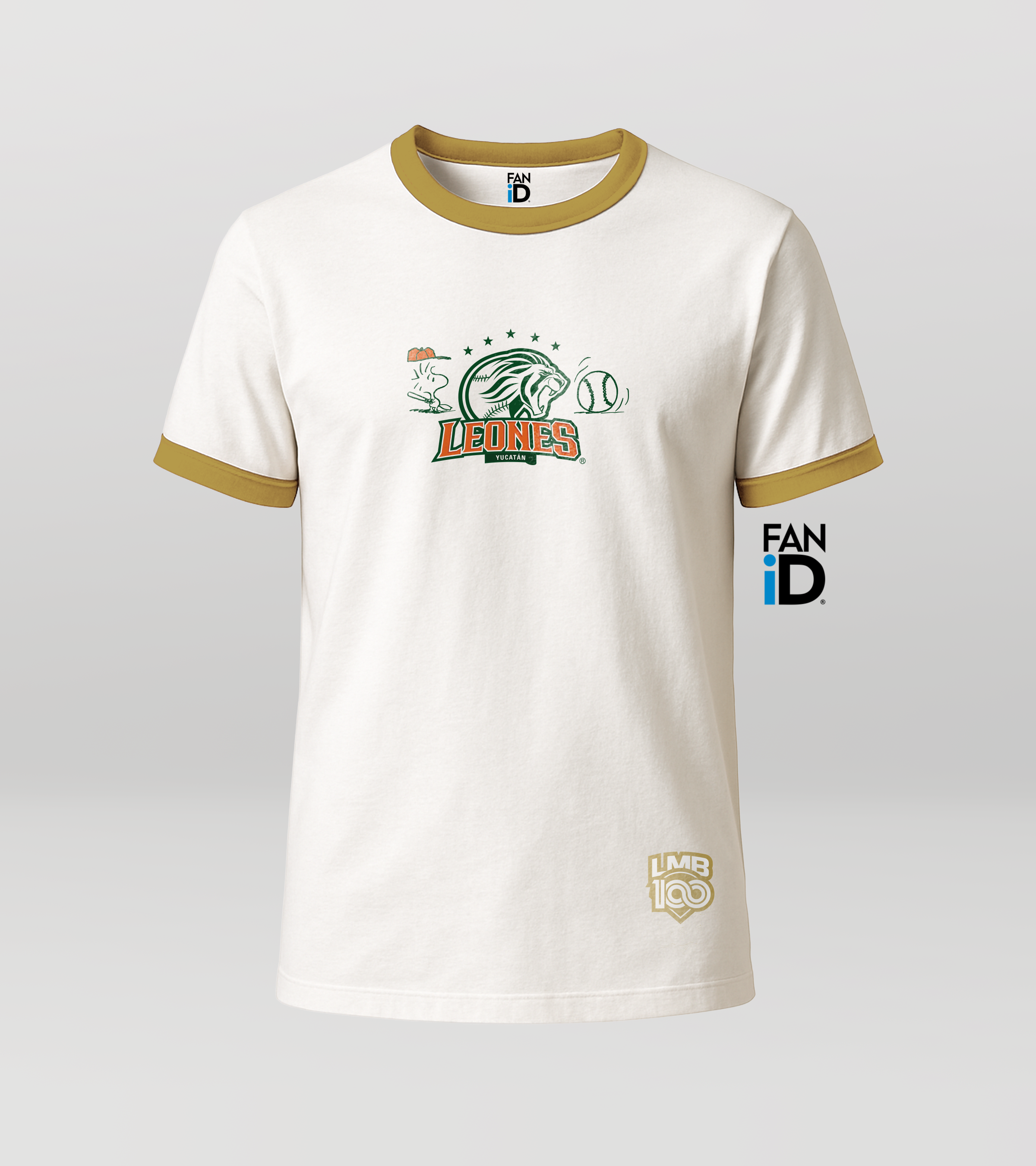 Playera Oficial Leones de Yucatán x Peanuts