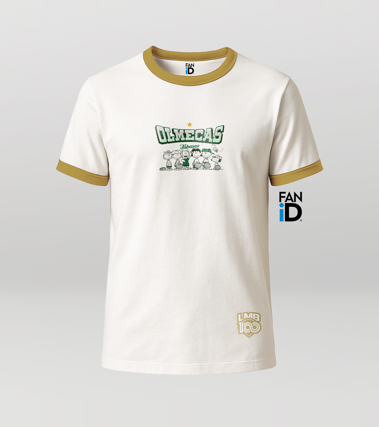 Playera Oficial Olmecas de Tabasco x Peanuts
