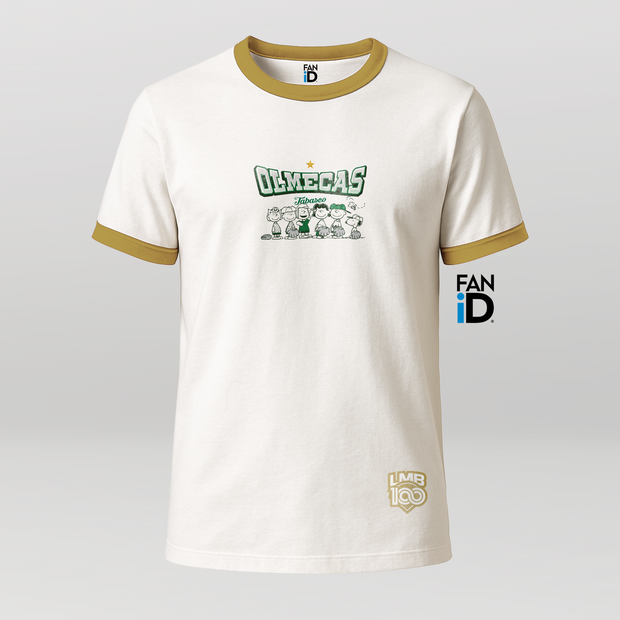 Playera Oficial Olmecas de Tabasco x Peanuts