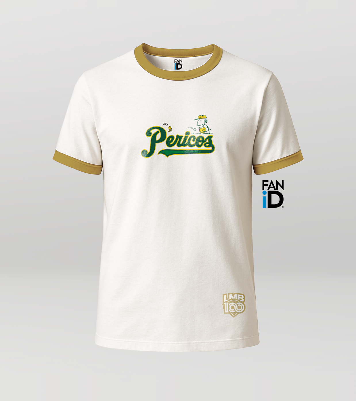 Playera Oficial Pericos de Puebla x Peanuts