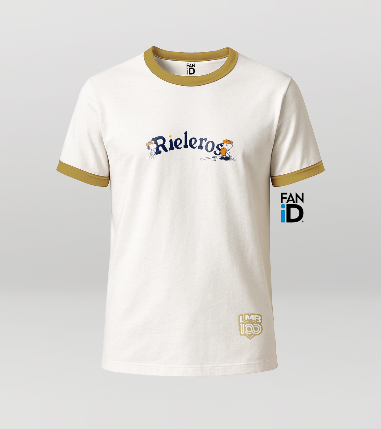 Playera Oficial Rieleros de Aguascalientes x Peanuts