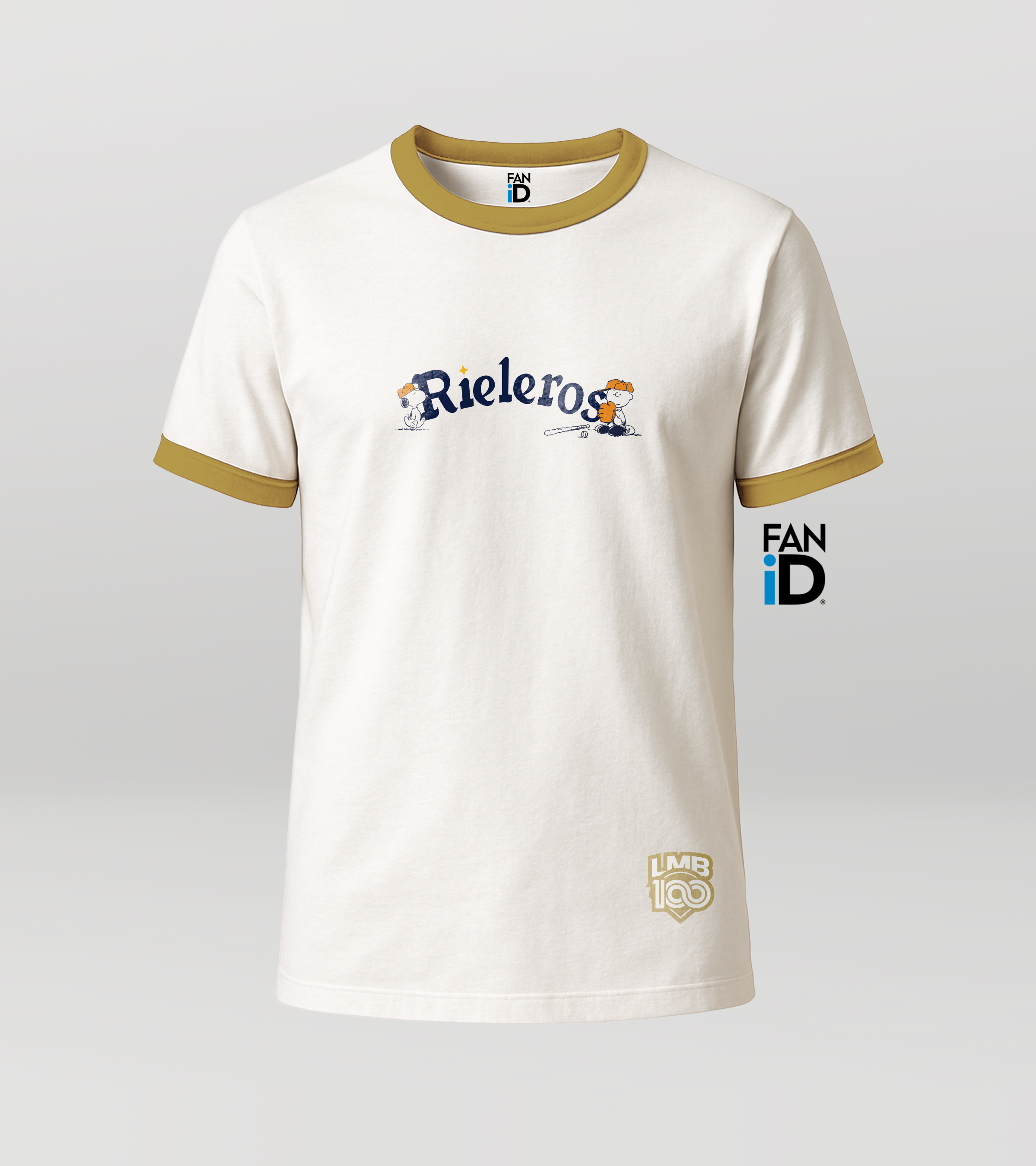 Playera Oficial Rieleros de Aguascalientes x Peanuts