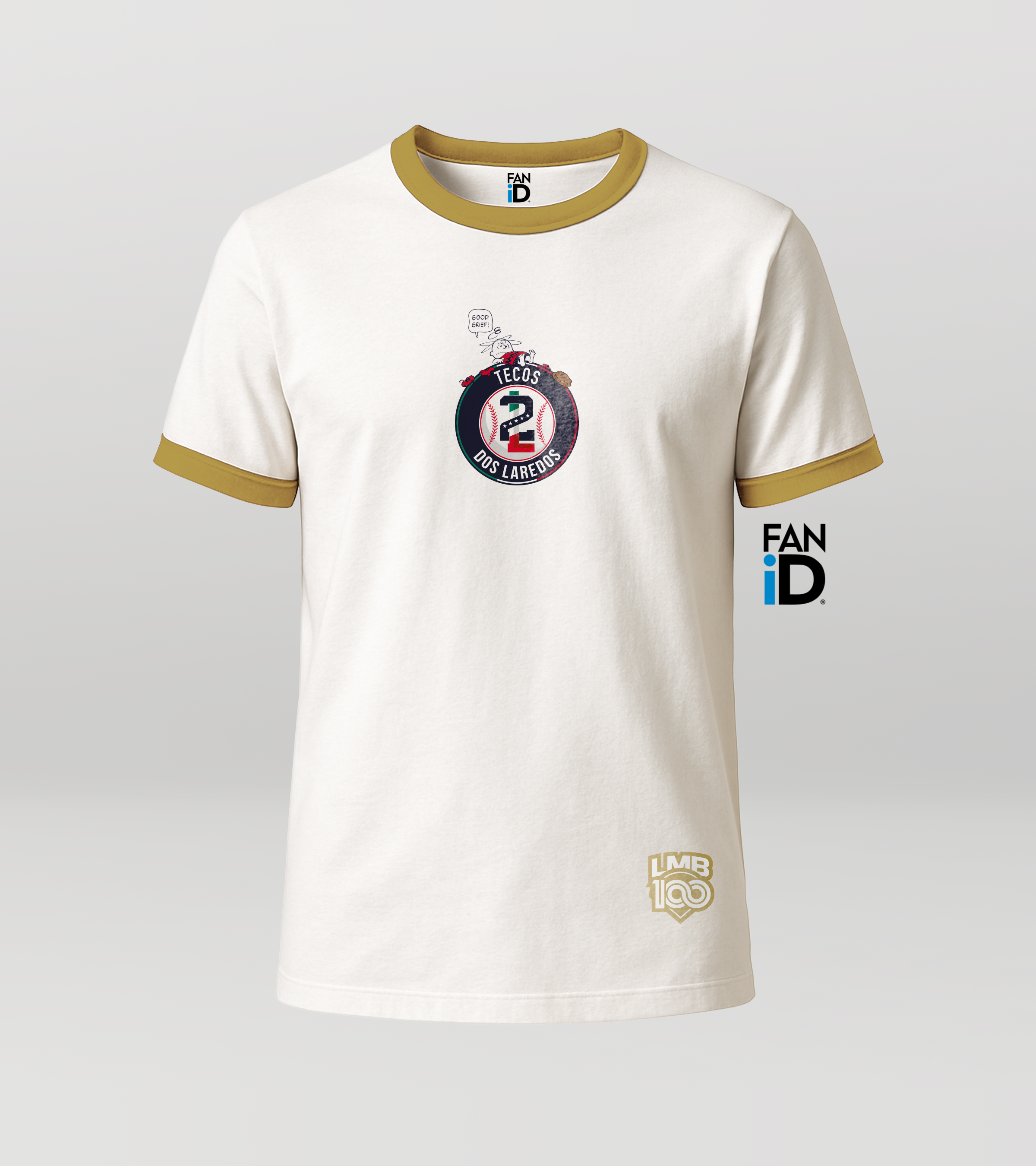 Playera Oficial Tecos de los Dos Laredos x Peanuts